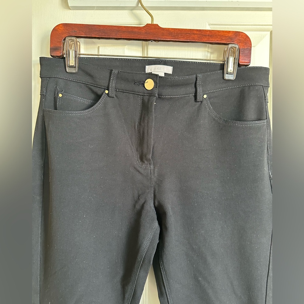 H&M Black Skinny Pants- Size 10 - Picture 2 of 7